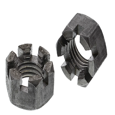 HEX SLOTTED NUT